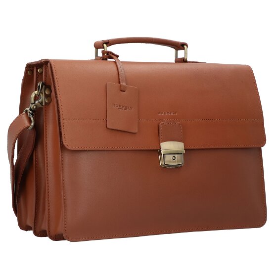 Burkely Vintage Dean aktetas leer 38 cm