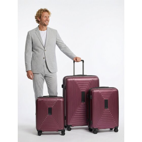 Redolz Essentials 14 4 wielen Kofferset 3-delig met uitbreidingsplooi
