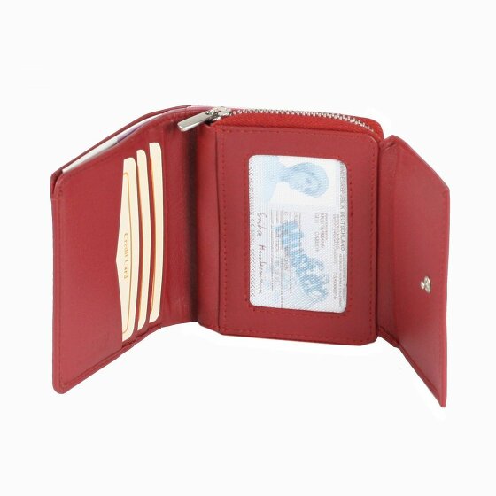 Greenburry Sponsachtig portefeuille leer 10,5 cm