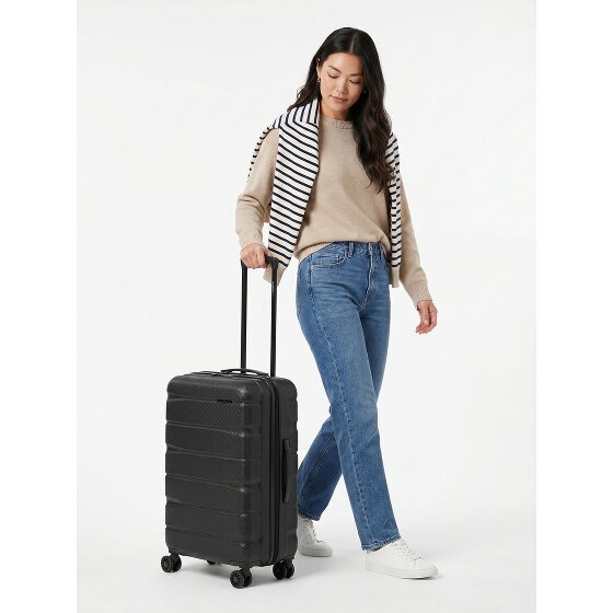 Franky Munich 4.0 4 wielen Trolley M 66 cm met uitbreidingsplooi