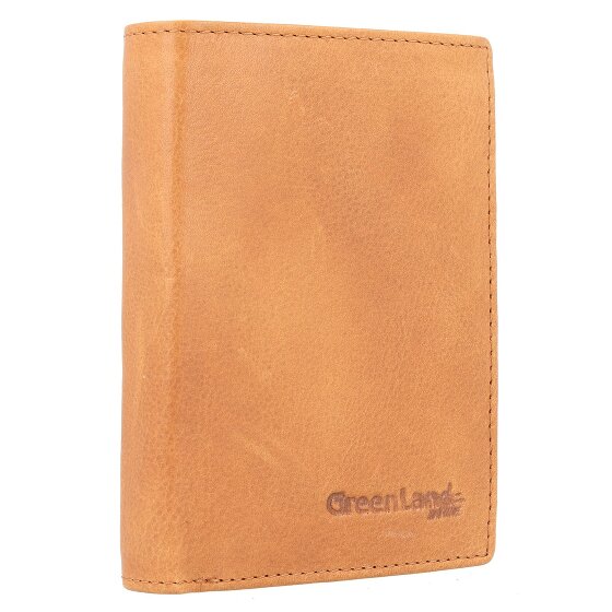 Greenland Nature GreenLand NATURE Portemonnee RFID-bescherming Leer 9 cm