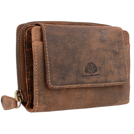 Greenburry Vintage portemonnee leer 13,5 cm