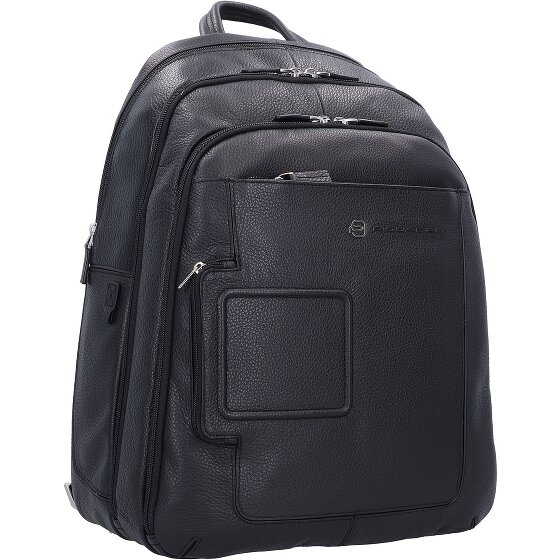 Piquadro Vibe Rugzak Leer 43 cm Laptopvak