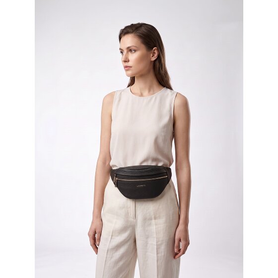 Lazarotti Bologna leer Fanny pack met dubbele rits, crossbody, leer, 25 cm