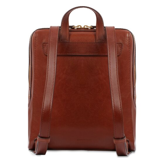 The Bridge Stad rugzak Leer 29 cm