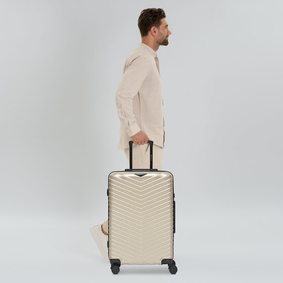 Redolz Essentials 18 4 wielen Trolley 66 cm met uitbreidingsplooi