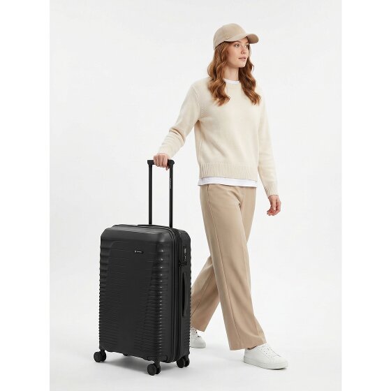 Farmhood Straw Edition 4 wielen Trolley 67 cm met uitbreidingsplooi