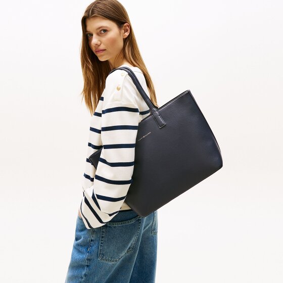 Tommy Hilfiger TH Logotape Shopper Tas 44 cm