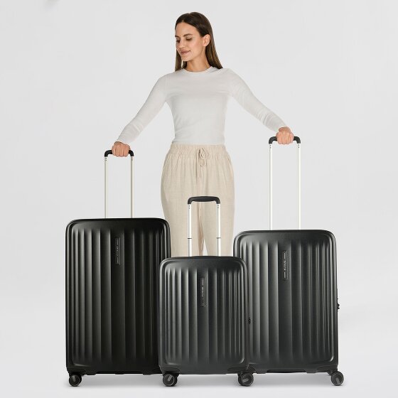 Samsonite Fyrm 4 wielen Kofferset 3-delig met uitbreidingsplooi