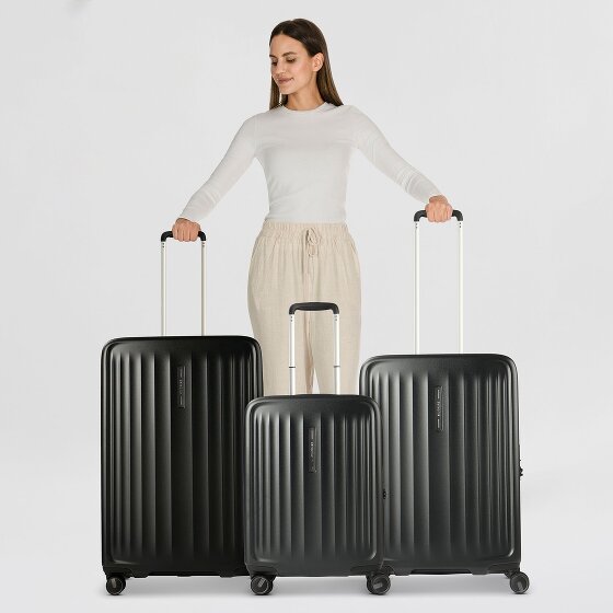 Samsonite Fyrm 4 wielen Kofferset 3-delig met uitbreidingsplooi