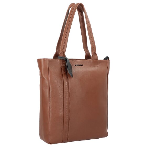 Burkely Bold Bobby Shopper Tas Leder 32cm Laptopcompartiment