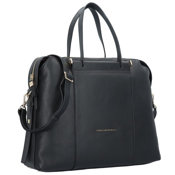 Piquadro Circle Aktentas Leder 38 cm Laptopvak