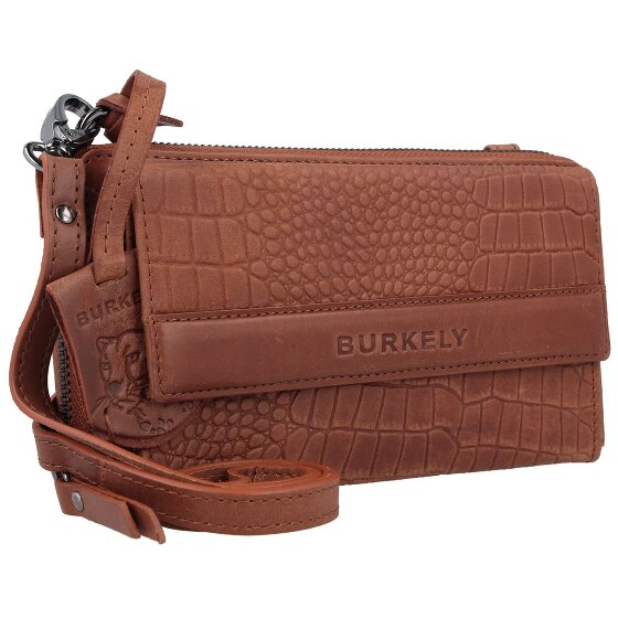 Burkely Casual Carly mobiele tas RFID Leer 21 cm