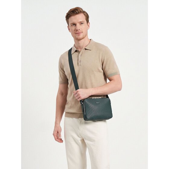 Lacoste Chantaco Crossbody tas Leder 20.5 cm