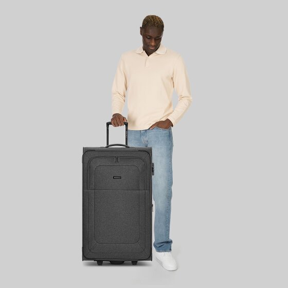 Redolz Essentials 12 2 wielen Trolley L 78 cm met uitbreidingsplooi