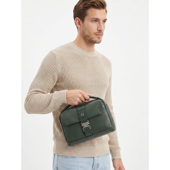 Piquadro Tebe Crossbody tas Leder 24 cm