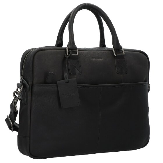 Burkely Antieke Avery aktetas Leer 40 cm Laptopcompartiment