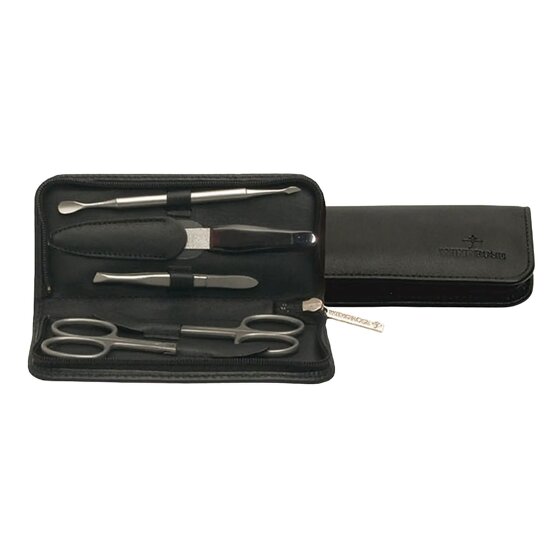 Windrose Nappa Juwelenkistje Leer 14 cm