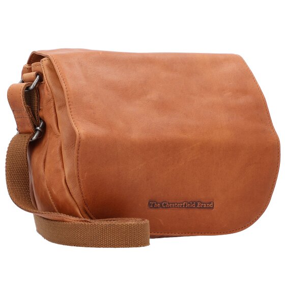 The Chesterfield Brand Wax Pull Up Schoudertas Leer 26 cm
