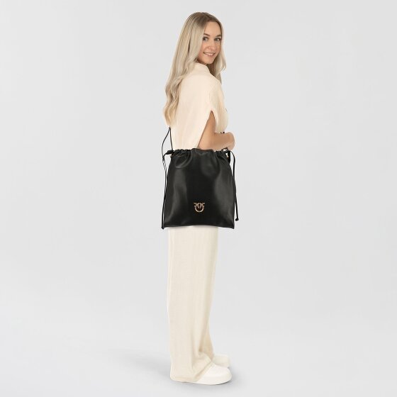 PINKO Slouchy Schoudertas Leer 31 cm PINKO Slouchy Schoudertas Leer 31 cm