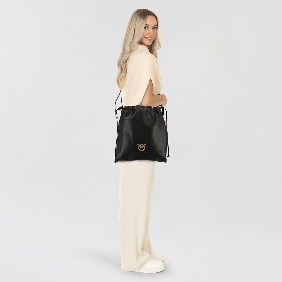 PINKO Slouchy Schoudertas Leer 31 cm
