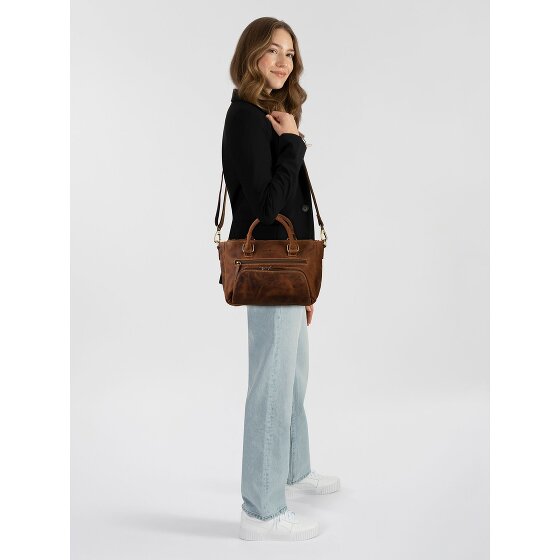 Greenburry Vintage Handtas Leder 34 cm