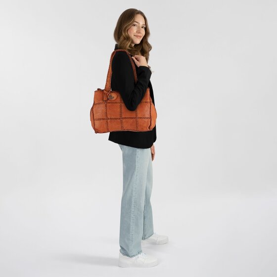 Harbour 2nd Fashion Lights Alethea Shopper Tas Leer 47 cm