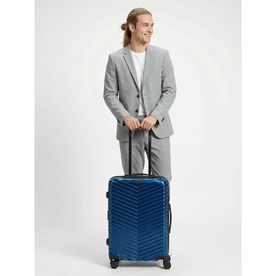 Redolz Essentials 18 4 wielen Trolley 66 cm met uitbreidingsplooi