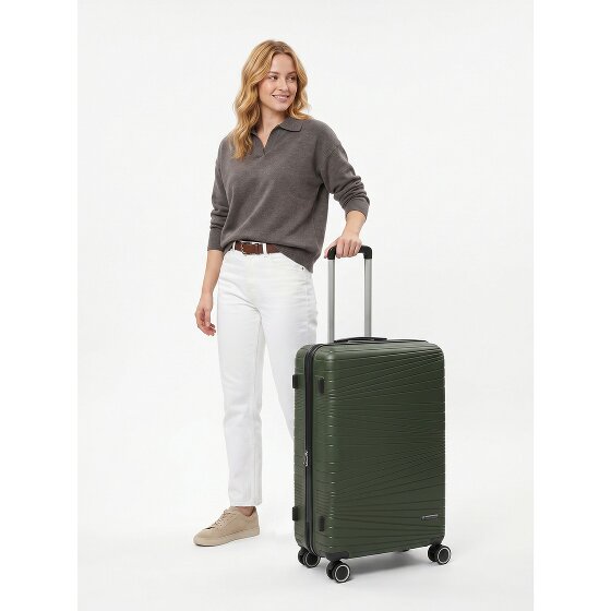 Franky Dallas 3.0 4 wielen Trolley M 65 cm met uitbreidingsplooi