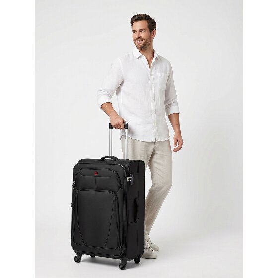 Wenger Beaumont 4 wielen Trolley L 78 cm met uitbreidingsplooi