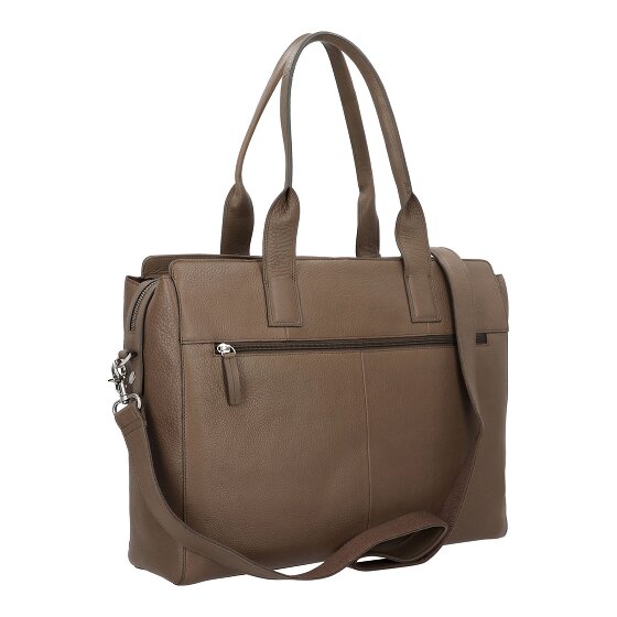 Burkely Soft Skylar Shopper Tas Leer 40 cm Laptop compartiment