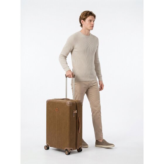 Bric's Life 4 wielen Trolley M 71 cm met uitbreidingsplooi