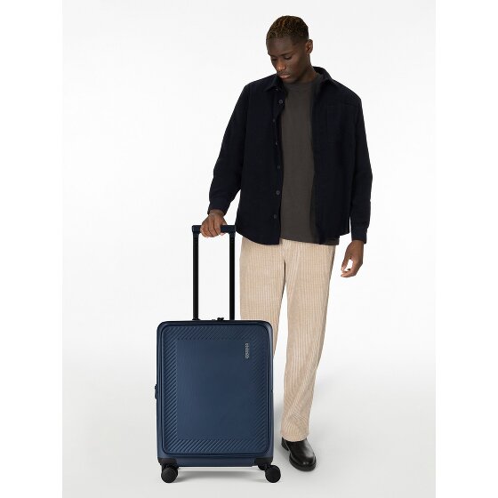 American Tourister Dashpop 4 wielen Cabinewagen 55 cm met uitbreidingsplooi