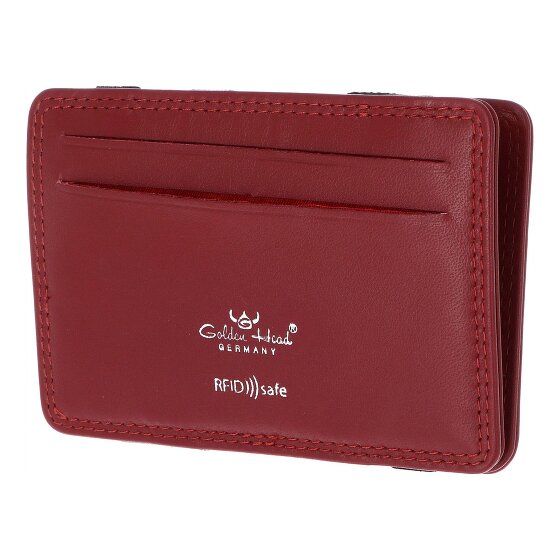 Golden Head Polo Creditcardhouder RFID-bescherming Leder 7.5 cm