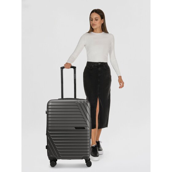 Cocoono Larnaka 4 wielen Trolley 68 cm met uitbreidingsplooi