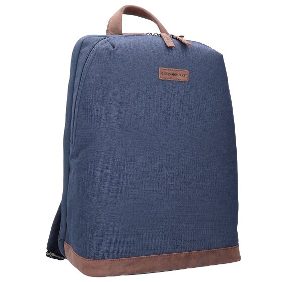 Greenburry Gerecyclede PET Derby rugzak 43 cm met laptopvak