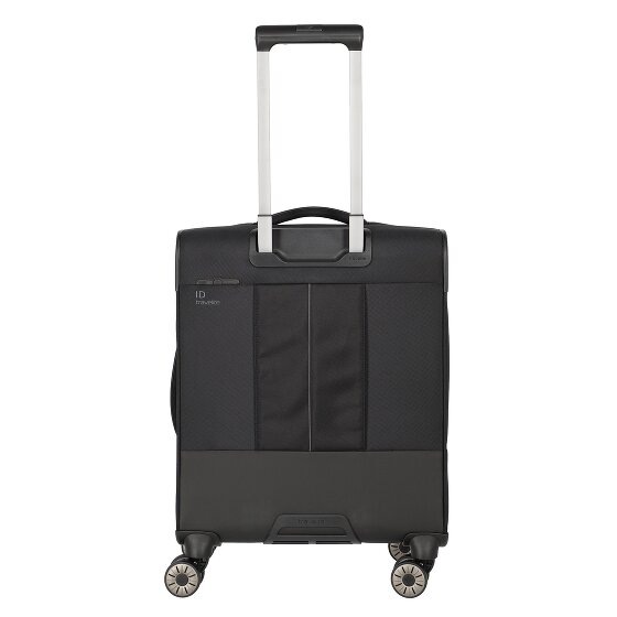 Travelite Crosslite 5.0 4 wielen Cabinewagen S 55 cm Laptop compartiment
