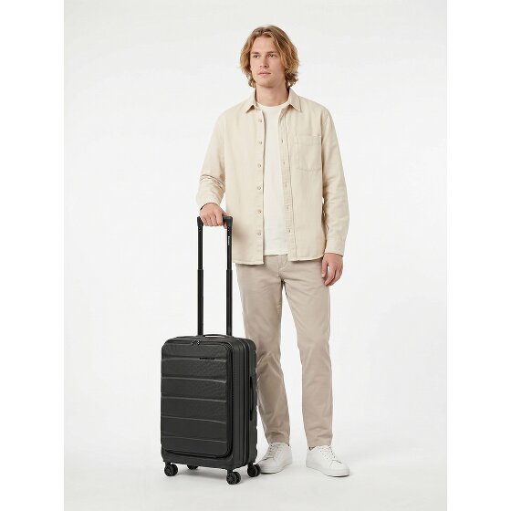 Franky Munich 4.0 4 wielen Cabinewagen 55 cm Laptopvak met uitbreidingsplooi