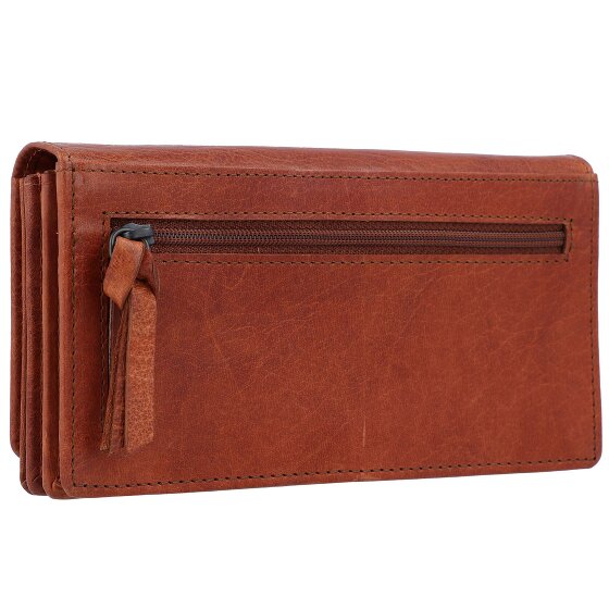 Spikes & Sparrow Portemonnee RFID Leer 17 cm