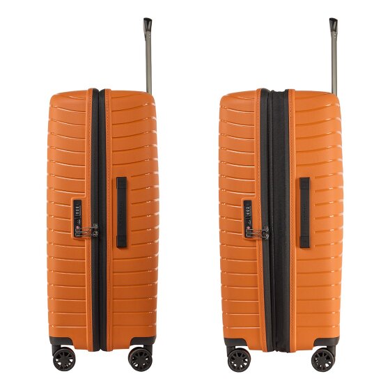 Stratic Novium 4 wielen Trolley L 77 cm met uitbreidingsplooi