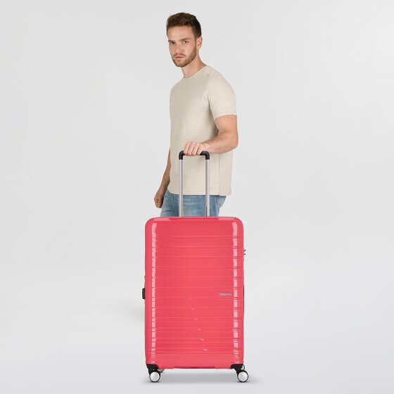 American Tourister Flashline Pop 4 wielen Trolley XL 78 cm met uitbreidingsplooi