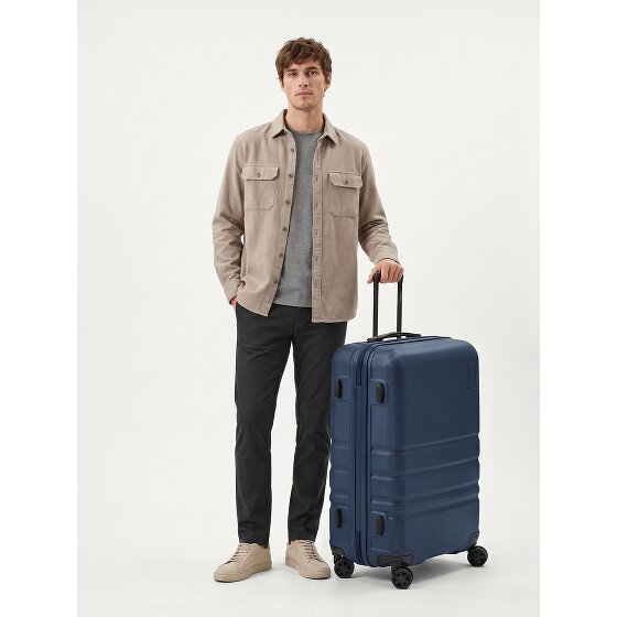 Redolz Pro ABS 4 wielen Trolley 74 cm met uitbreidingsplooi