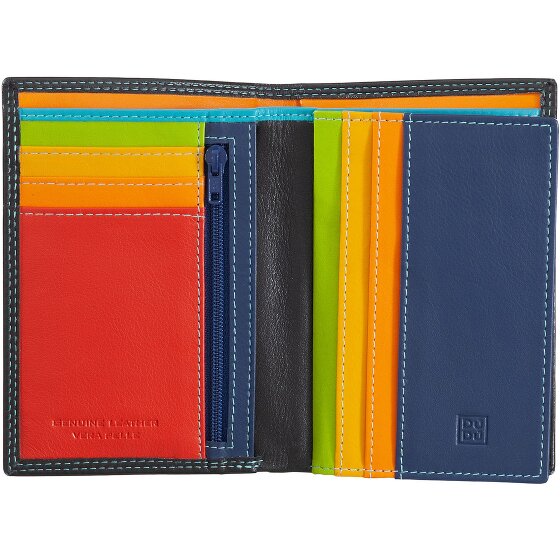 DuDu Tiberio Portemonnee RFID-bescherming Leder 9.5 cm