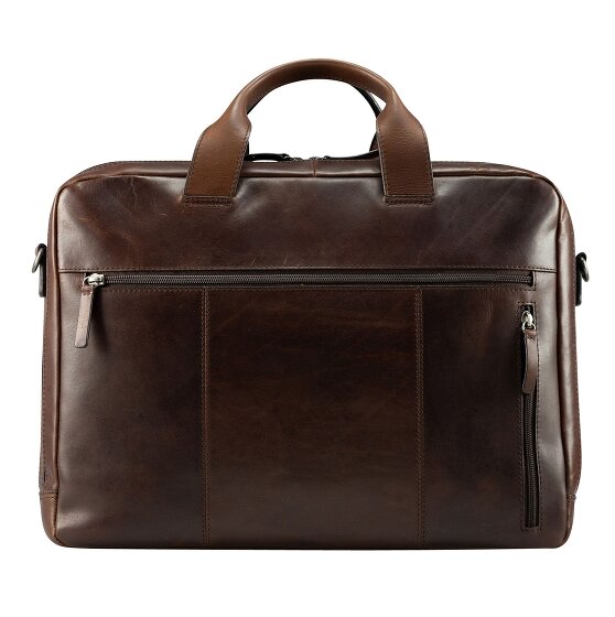 Jost Lund Koffer Leer 40.5 cm Laptop compartiment
