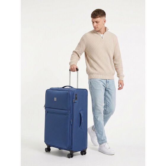 Stratic Stratic Lite 4 wielen Trolley L 78 cm met uitbreidingsplooi
