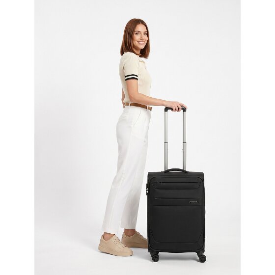 Worldpack Chicago 4 wielen Trolley M 67 cm met uitbreidingsplooi