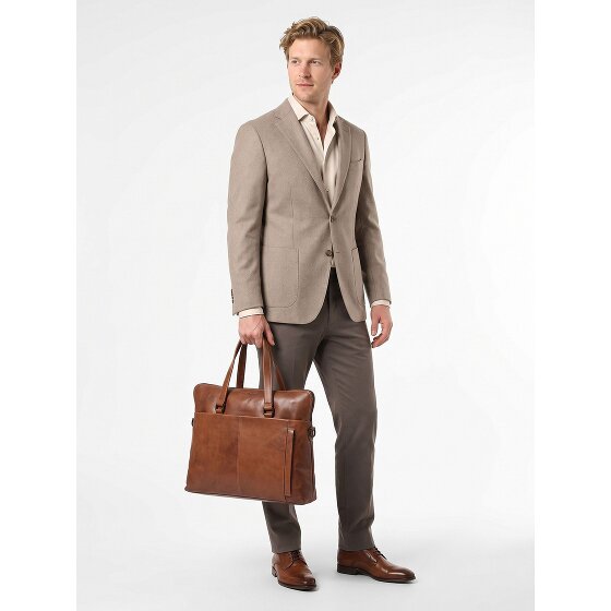 Greenburry Newport Aktentas Leder 39 cm Laptopvak