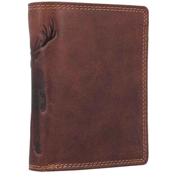 Jack Kinsky Monterey 102 Portemonnee RFID-bescherming Leer 9.5 cm