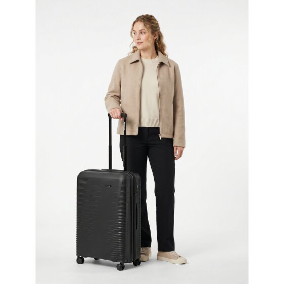 Farmhood Straw Edition 4 wielen Trolley 77 cm met uitbreidingsplooi