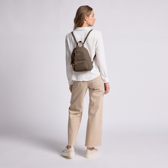 Lazarotti Bologna Leather Stad rugzak Leer 27 cm